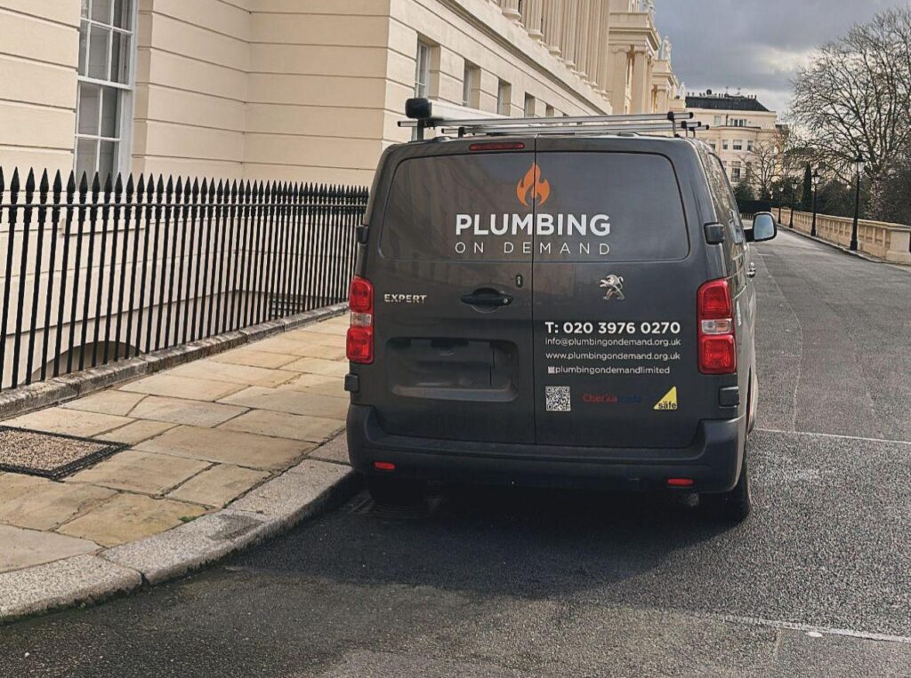 Plumbing on demand van in London